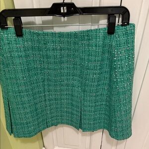 Lilly Pulitzer Vibrant Green Mini Skirt